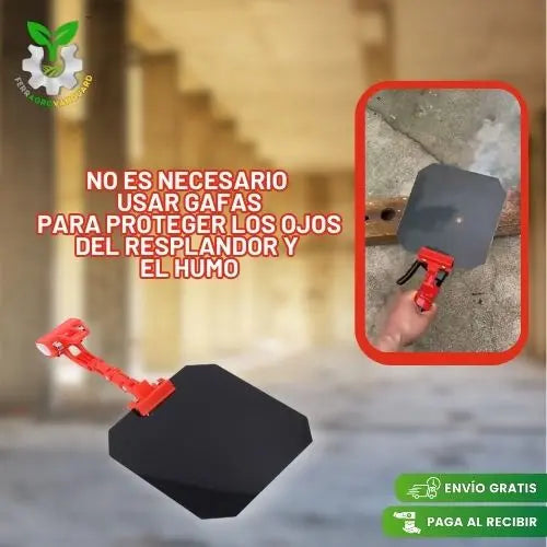 Panel plegable para soldar