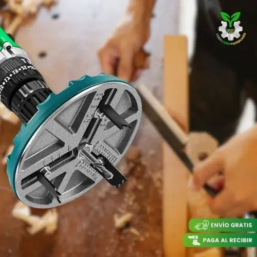 Mega combo pinza, regla y broca para carpinteria
