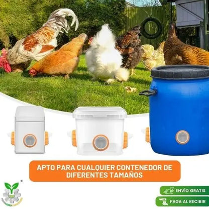 Comederos Automáticos para Aves de Corral (Paquete x 4 Unidades)