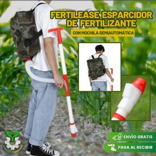 Esparcidor de Fertilizante Semiautomático FertilEase