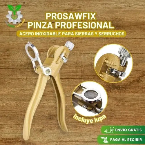 Pinzas profesionales para arreglar dientes de sierra ProSawFix®